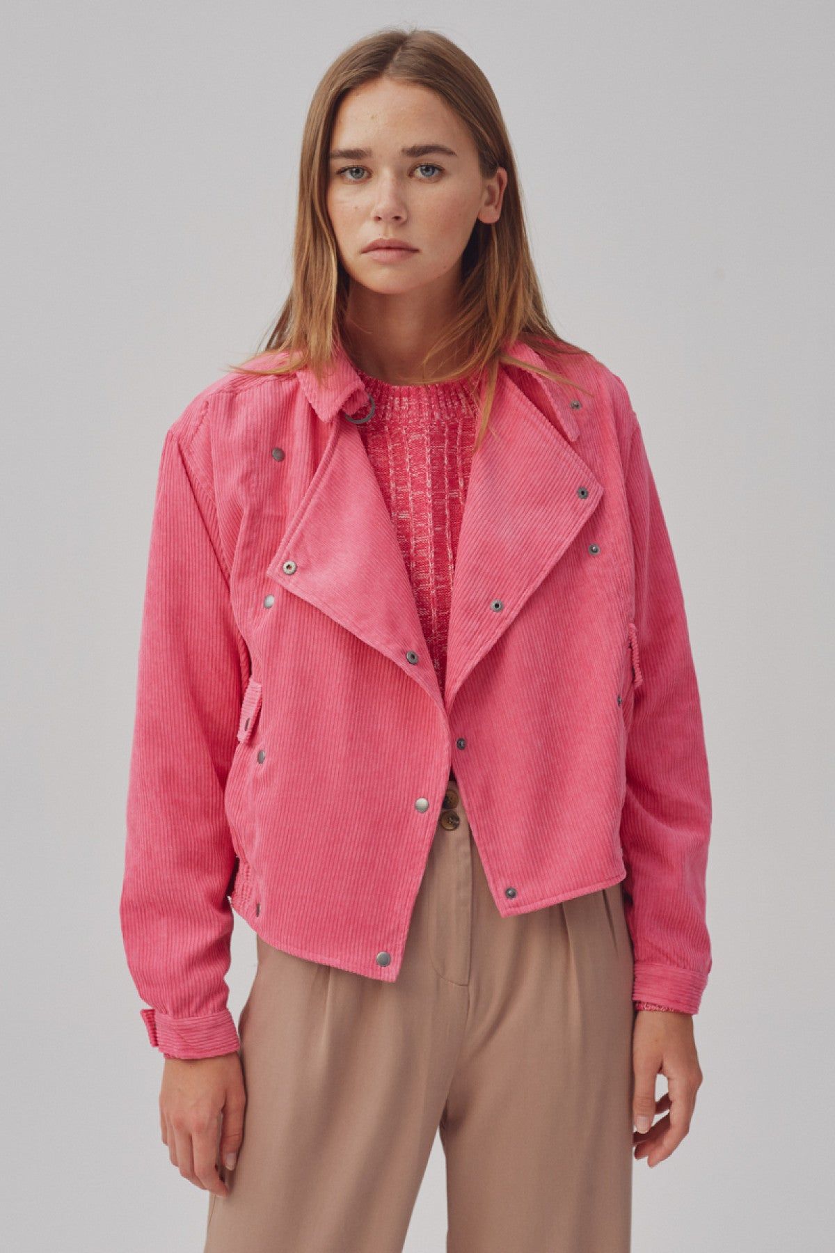 ELECTRON JACKET pink sold by The Fifth Label