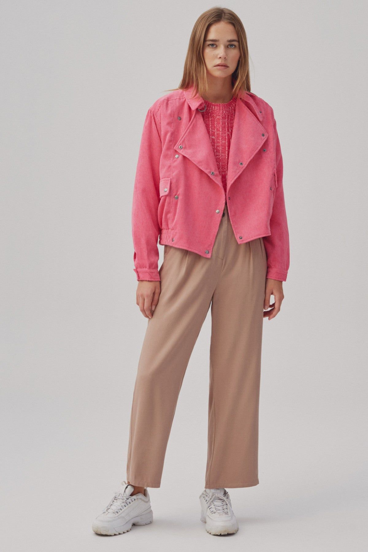 ELECTRON JACKET pink sold by The Fifth Label product image thumbnail 2