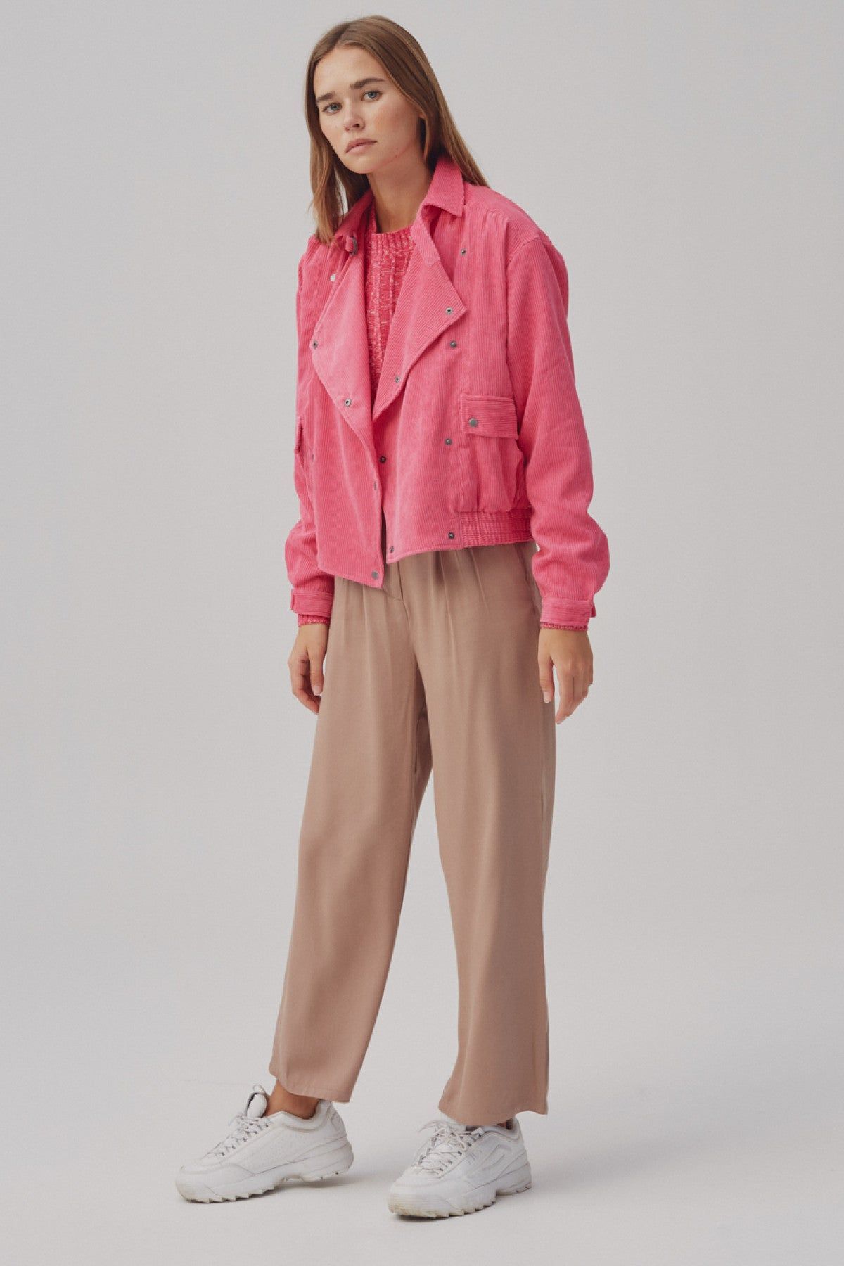 ELECTRON JACKET pink sold by The Fifth Label product image thumbnail 3