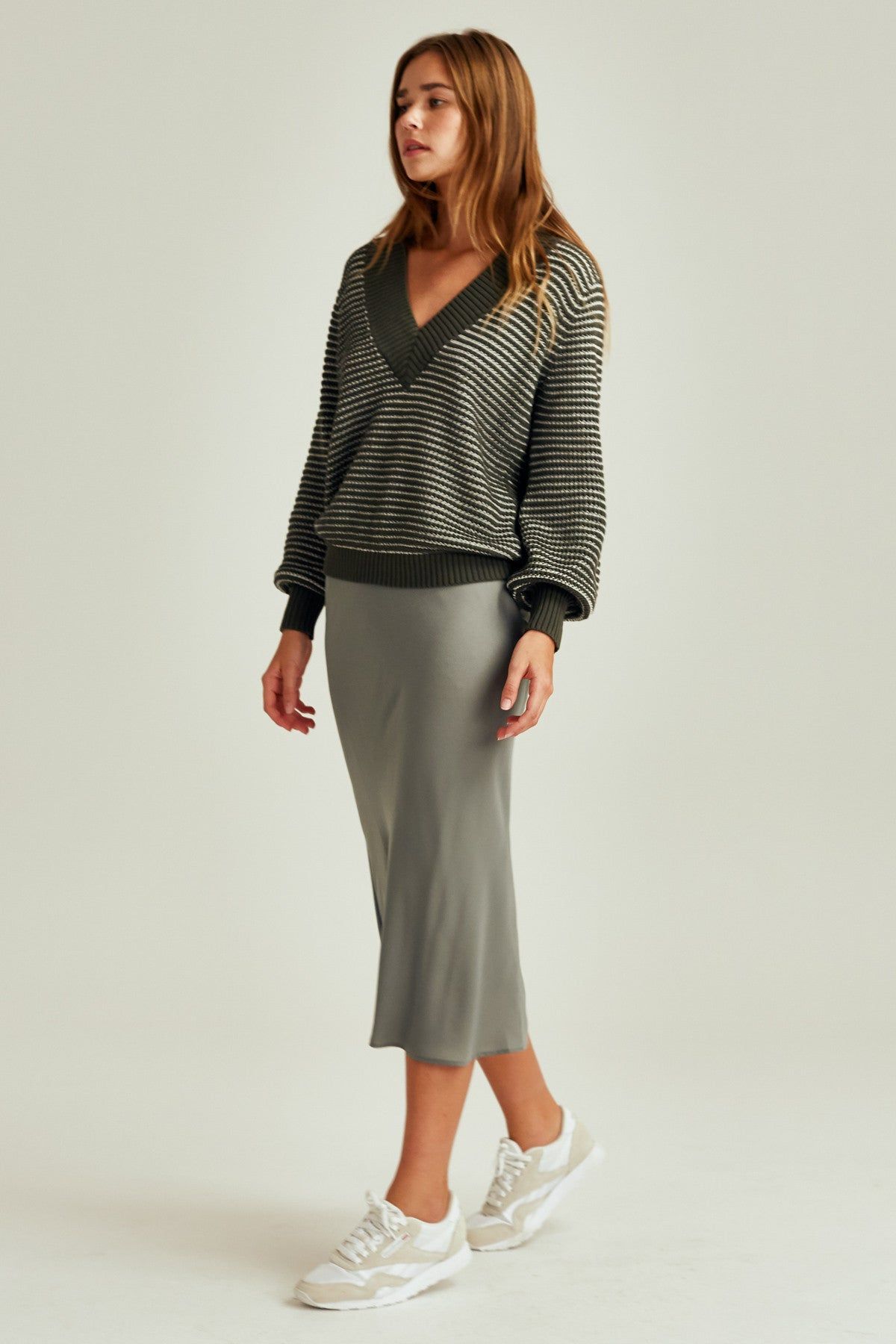 CLIMATIC KNIT sage w white sold by The Fifth Label product image thumbnail 3