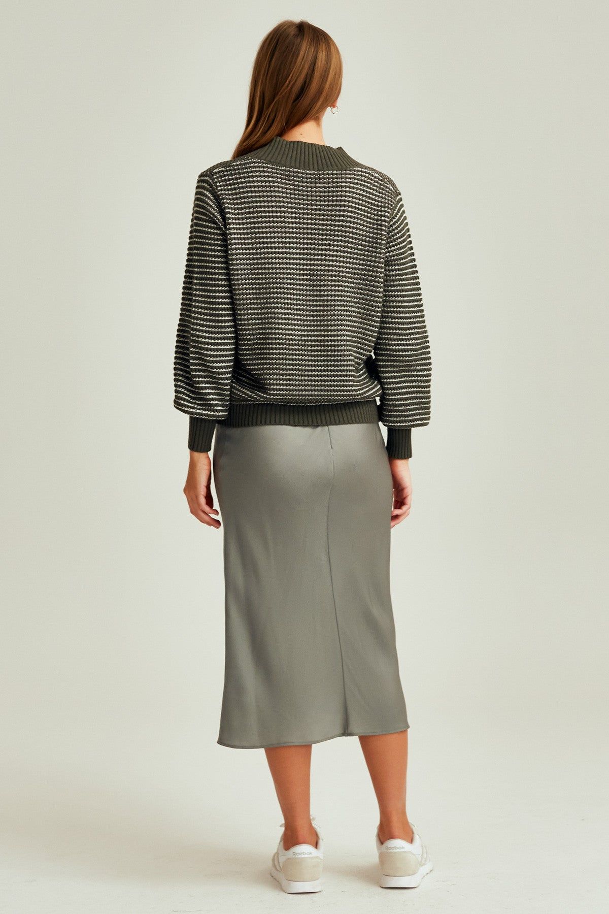 CLIMATIC KNIT sage w white sold by The Fifth Label product image thumbnail 4