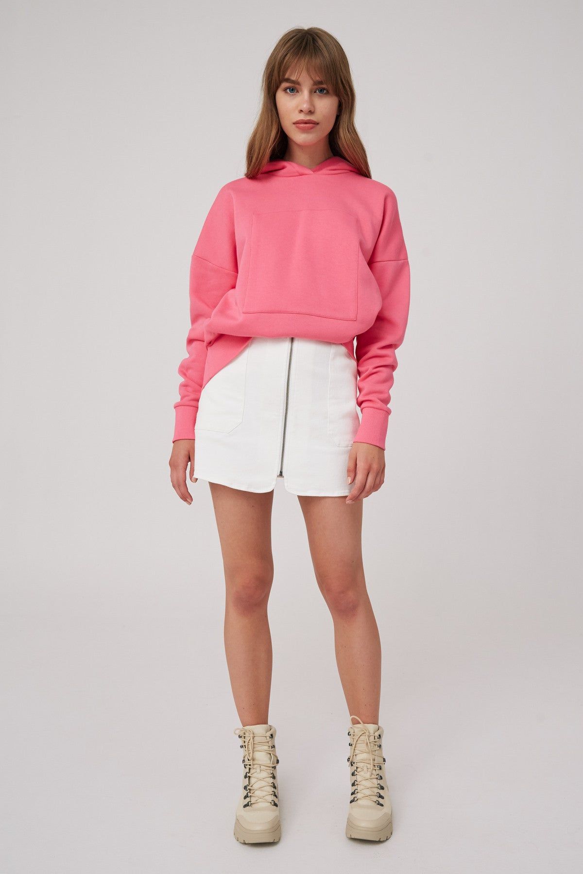 VICE HOODIE hot pink sold by The Fifth Label product image thumbnail 2