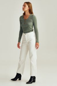 DUNES JEANS ivory sold by The Fifth Label