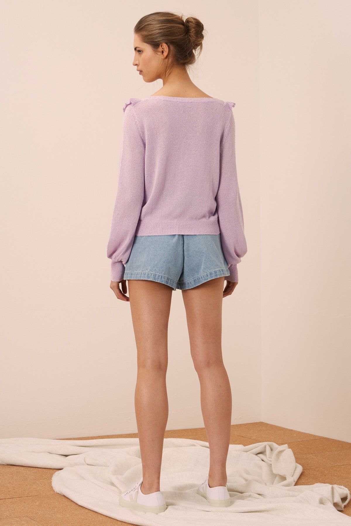 EPIPHANY KNIT lilac sold by The Fifth Label product image thumbnail 4