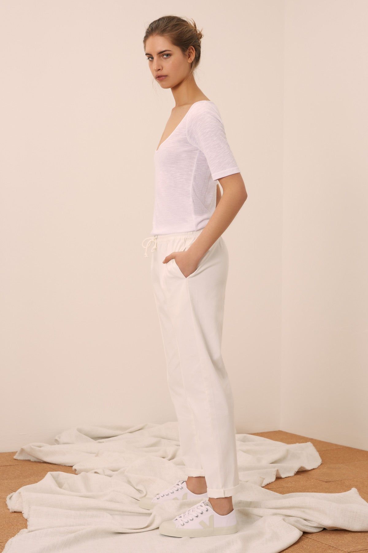 ELSA PANT milk sold by The Fifth Label product image thumbnail 3