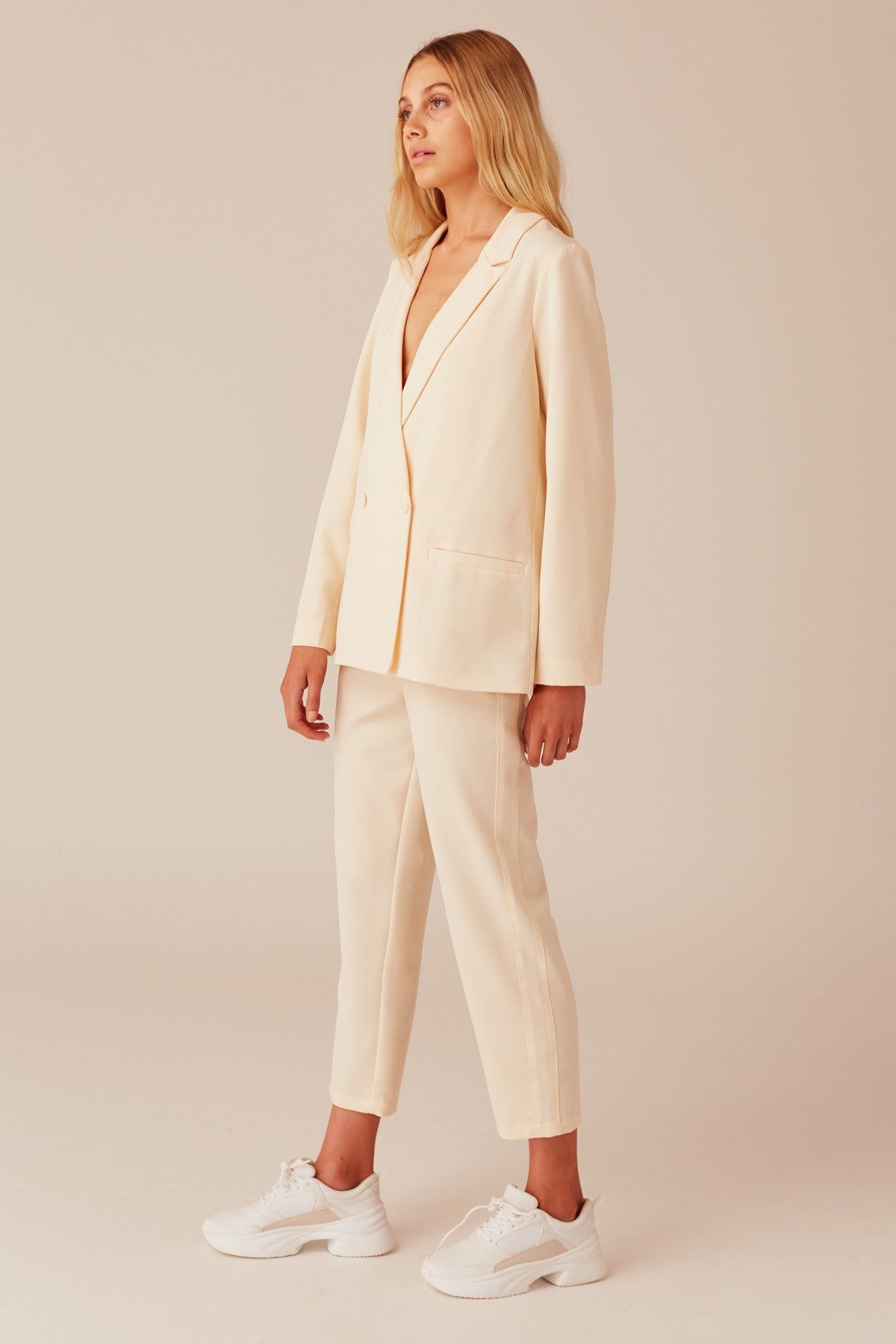 SUNDIAL BLAZER ecru sold by The Fifth Label product image thumbnail 3