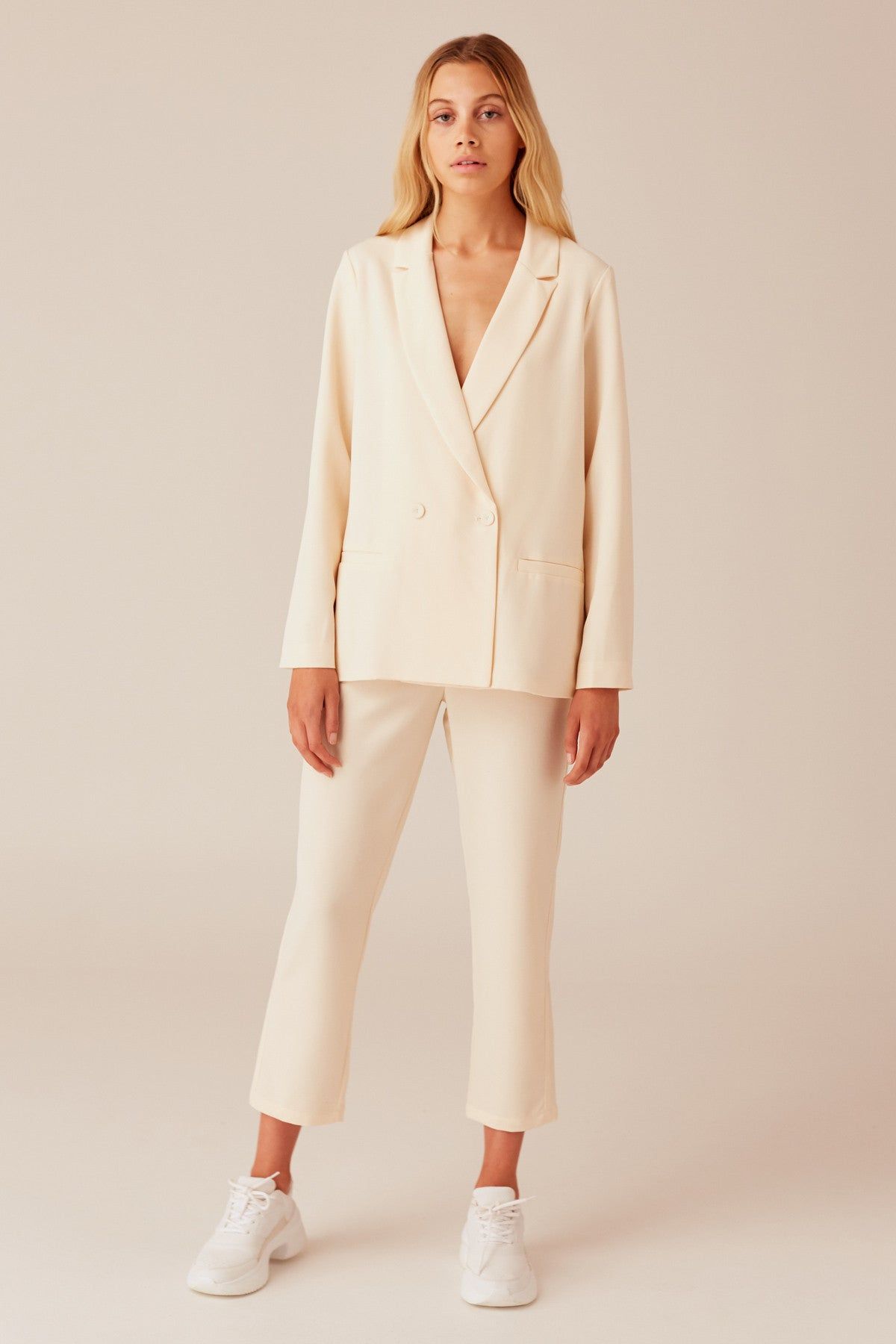 SUNDIAL BLAZER ecru sold by The Fifth Label product image thumbnail 2