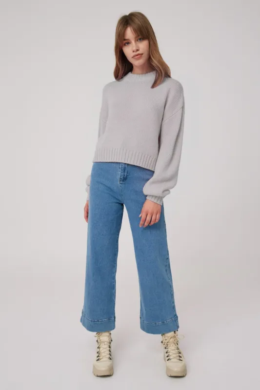 SKYWAY KNIT grey sold by The Fifth Label