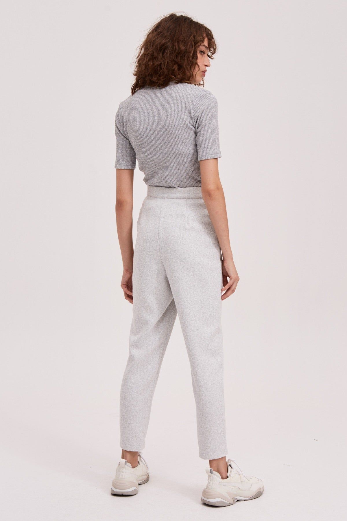 TONAL TOP grey marle sold by The Fifth Label product image thumbnail 4