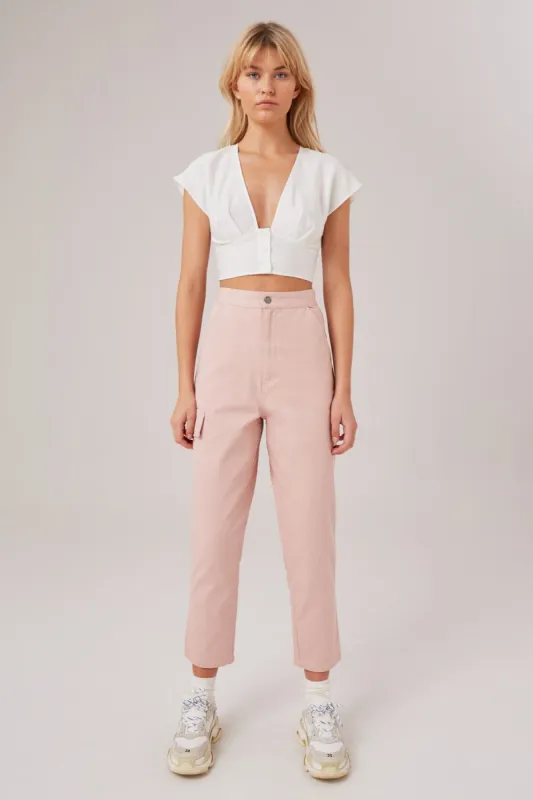 REVIVE PANT light salt pink sold by The Fifth Label