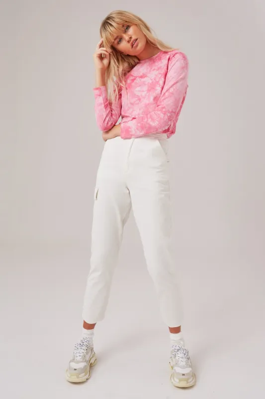 REVIVE PANT ivory sold by The Fifth Label
