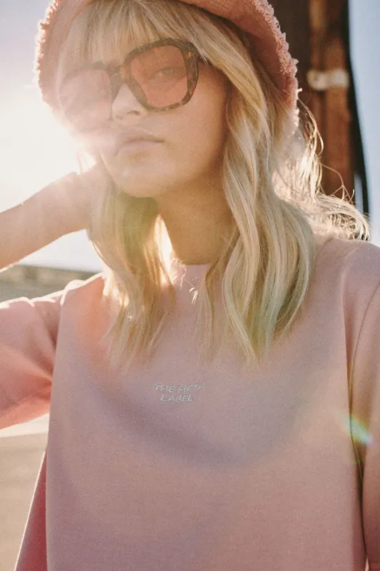 YESTERDAY T-SHIRT salt pink sold by The Fifth Label