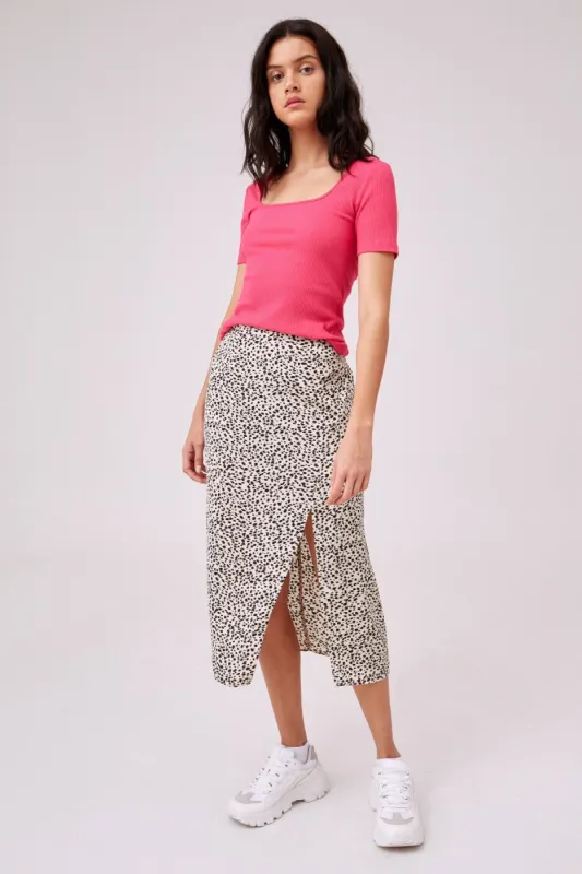 SOLARIZE TOP hot pink sold by The Fifth Label