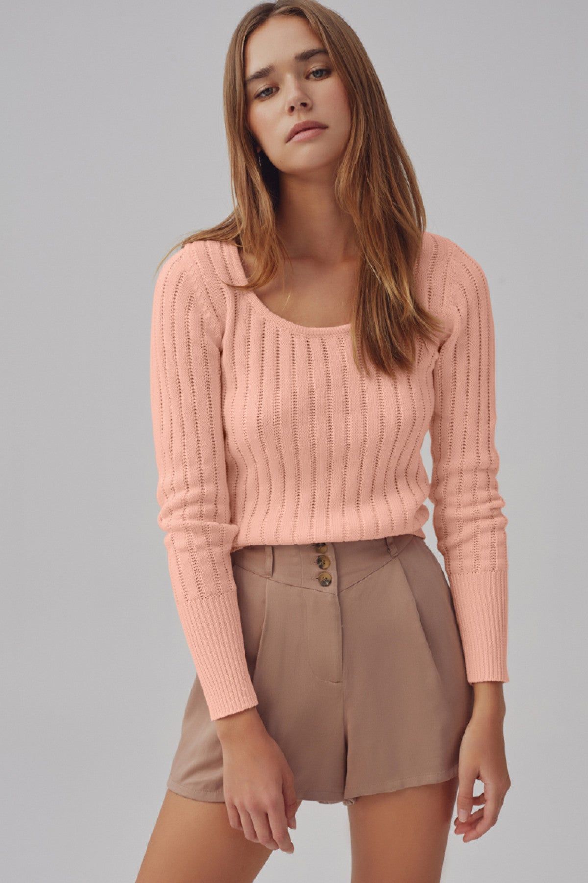 SUBJECTIVE SHORT mocha sold by The Fifth Label