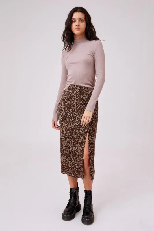 JOURNAL LONG SLEEVE TOP mushroom sold by The Fifth Label