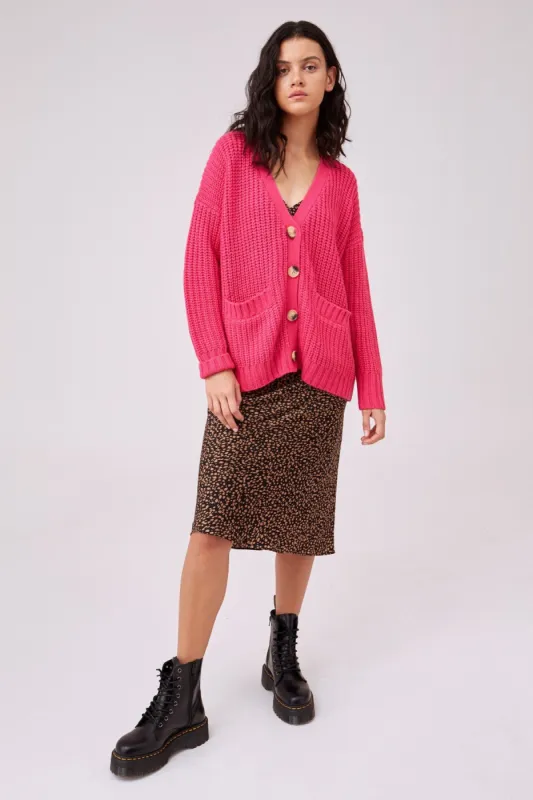 NOVEL KNIT hot pink sold by The Fifth Label
