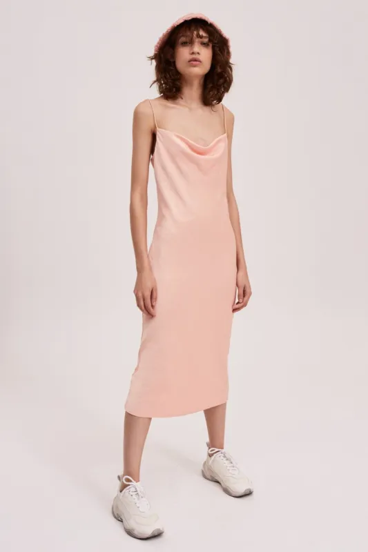 TONIC DRESS light peach sold by The Fifth Label