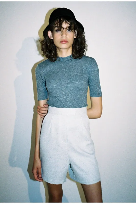 SYMPHONIC SHORT light grey sold by The Fifth Label