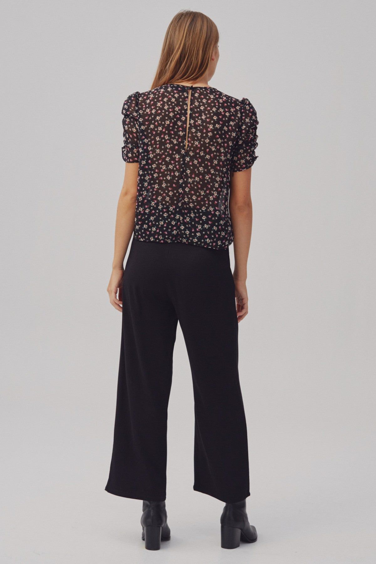 CURRENT TOP midnight floral sold by The Fifth Label product image thumbnail 5