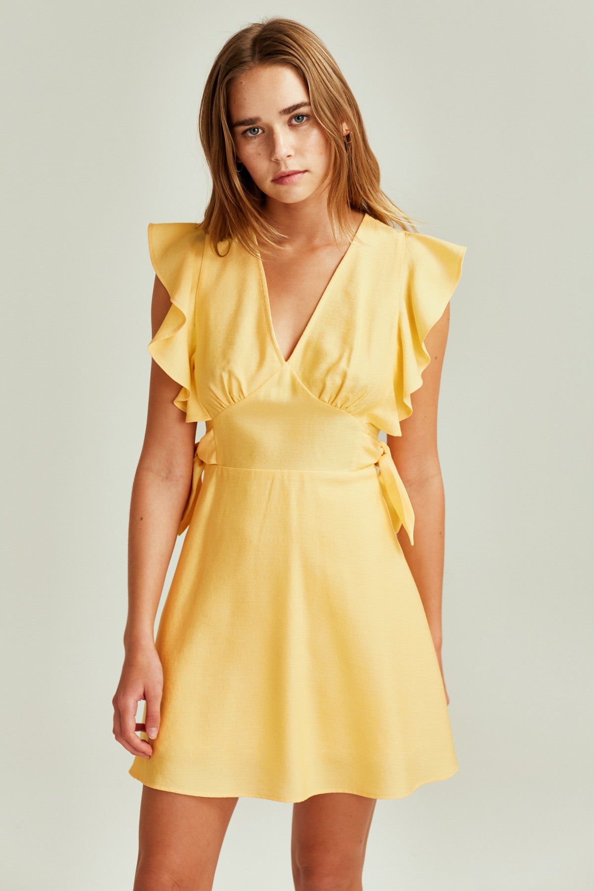 RESERVE DRESS daffodil sold by The Fifth Label