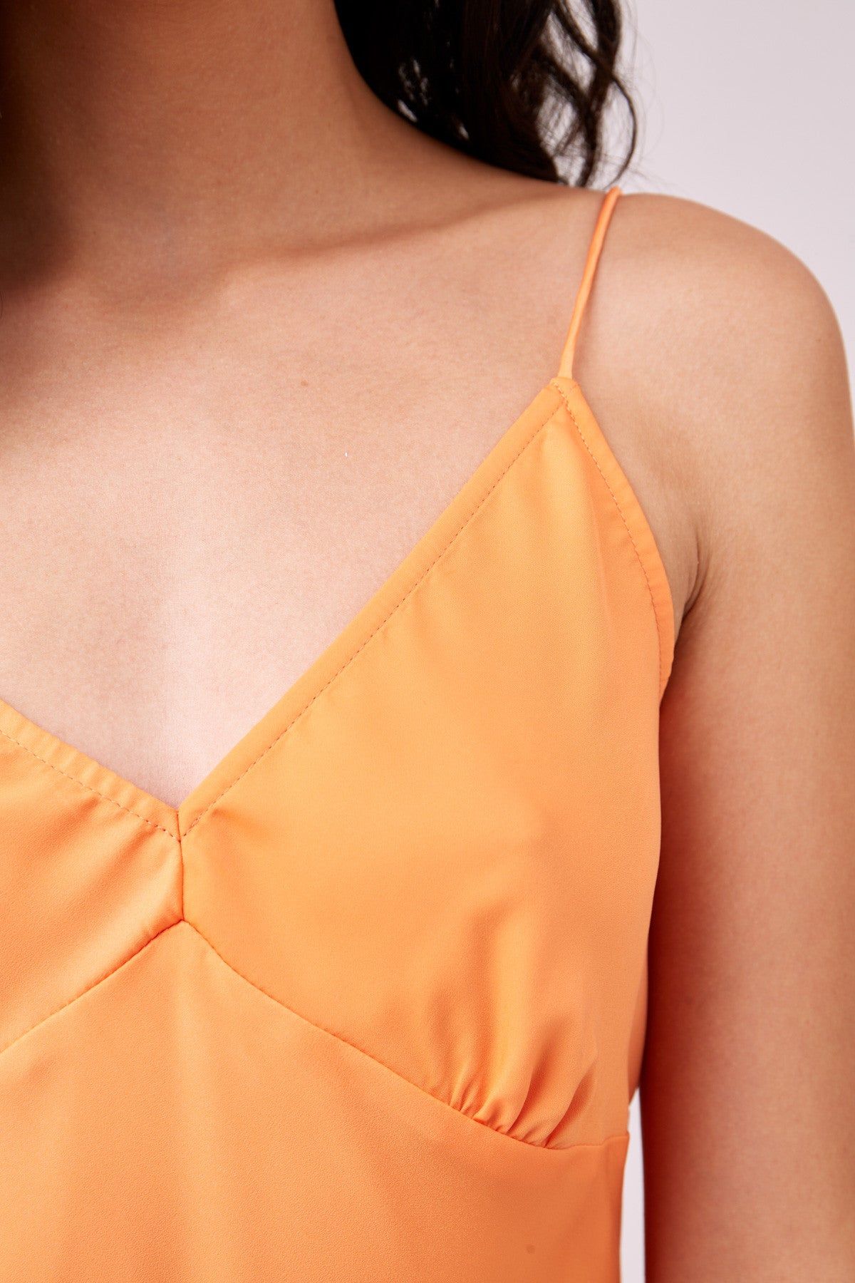 OPTICAL DRESS orange sold by The Fifth Label product image thumbnail 3