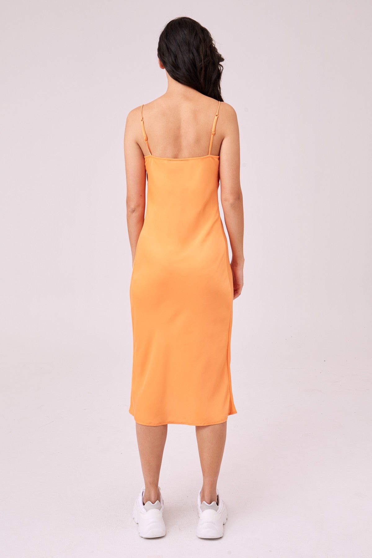 OPTICAL DRESS orange sold by The Fifth Label product image thumbnail 4