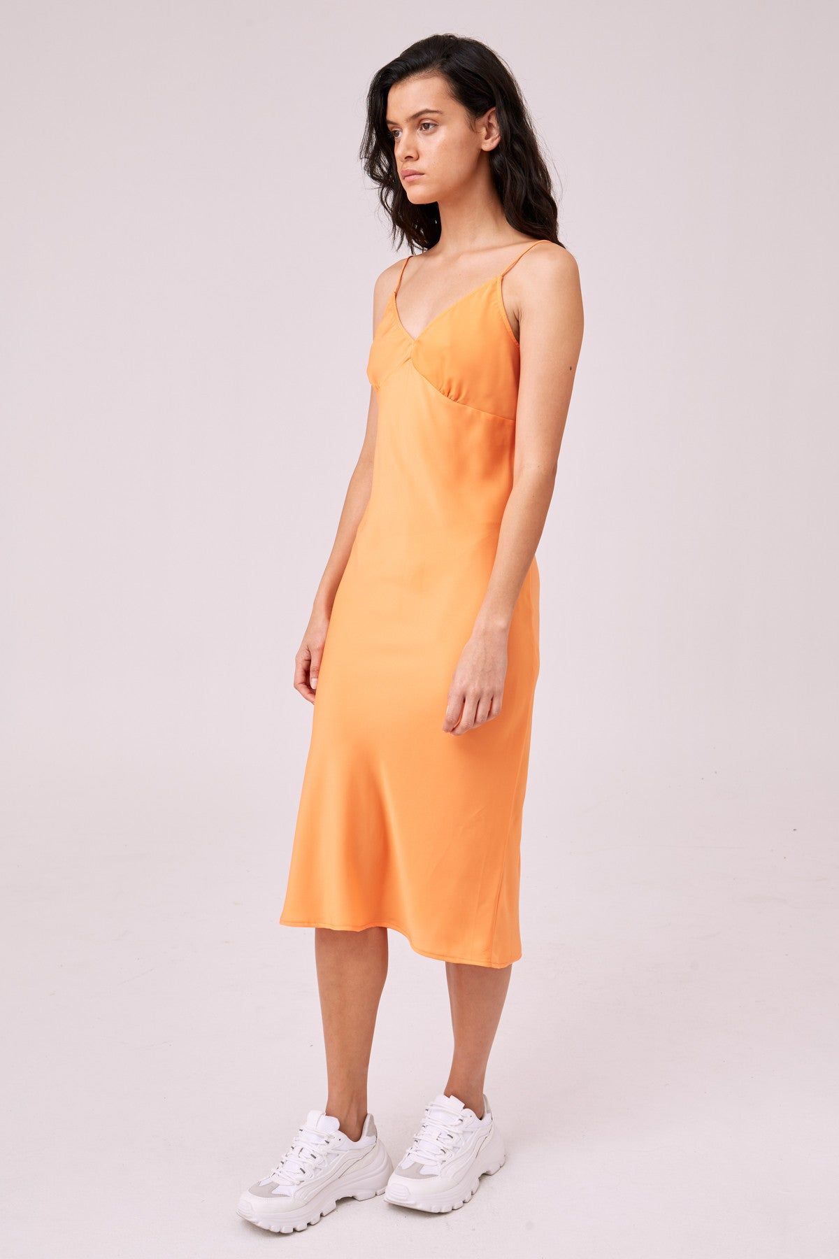 OPTICAL DRESS orange sold by The Fifth Label product image thumbnail 2