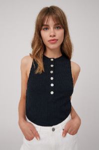 THEME TOP black sold by The Fifth Label