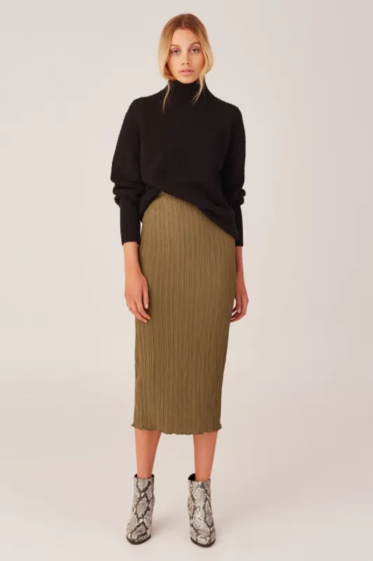 PRESENT KNIT black sold by The Fifth Label