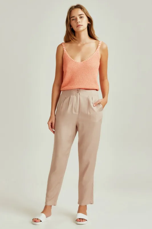 WILDERNESS PANT sand sold by The Fifth Label