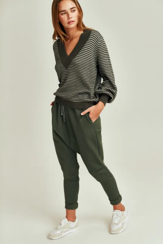 HIDEOUT PANT deep sage sold by The Fifth Label