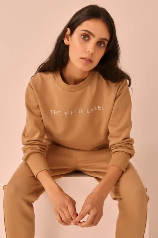 SURREAL JUMPER tan sold by The Fifth Label