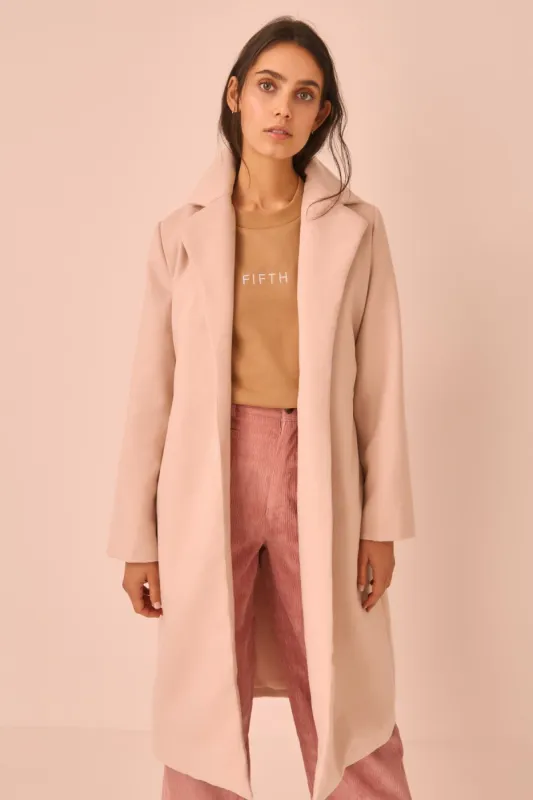 PORTRAITS COAT sand sold by The Fifth Label