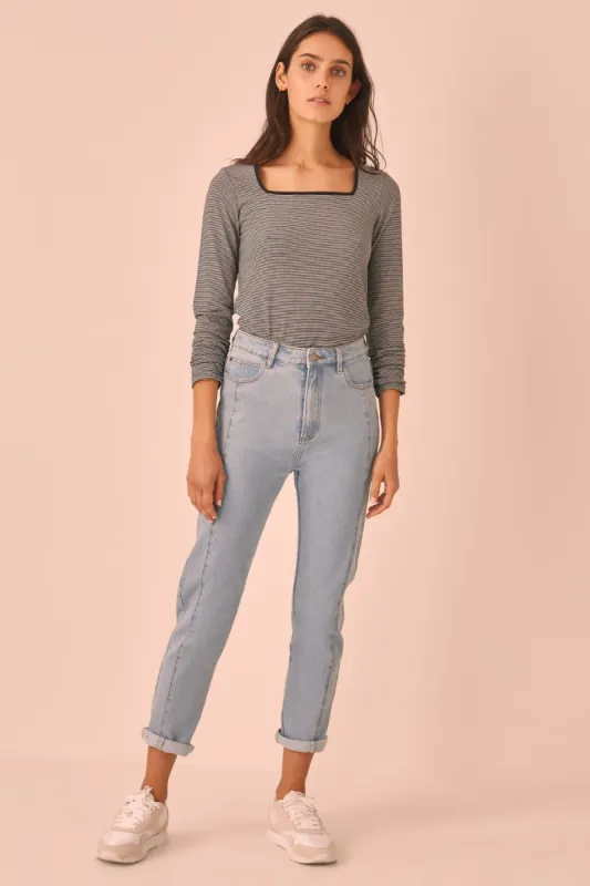 ARTHOUSE JEAN mid blue sold by The Fifth Label