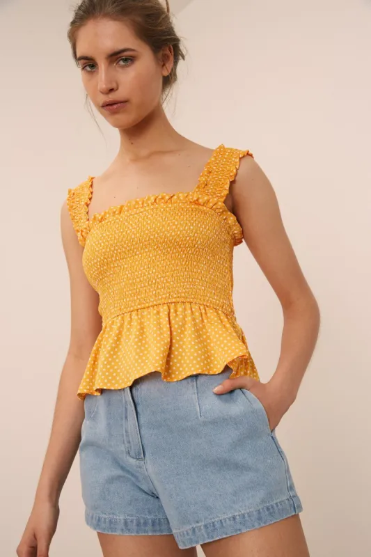 FOUNTAIN TOP honey w white sold by The Fifth Label