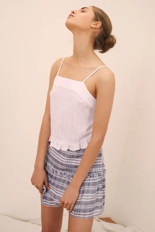 ALLEGRA TOP white sold by The Fifth Label