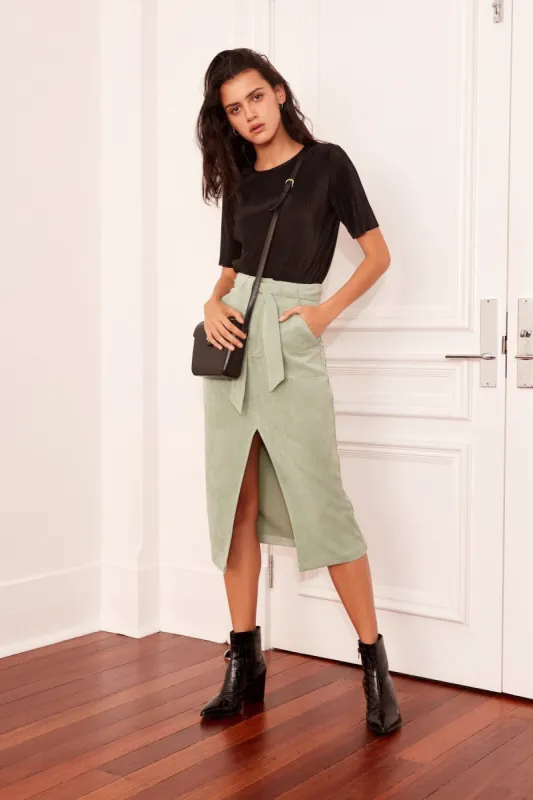 PHILOSOPHY SKIRT sage sold by The Fifth Label