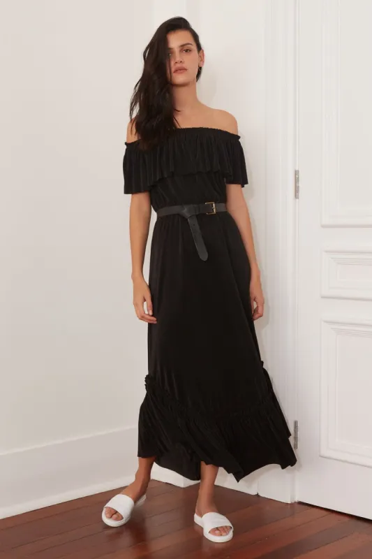 RELATIVITY MAXI DRESS black sold by The Fifth Label