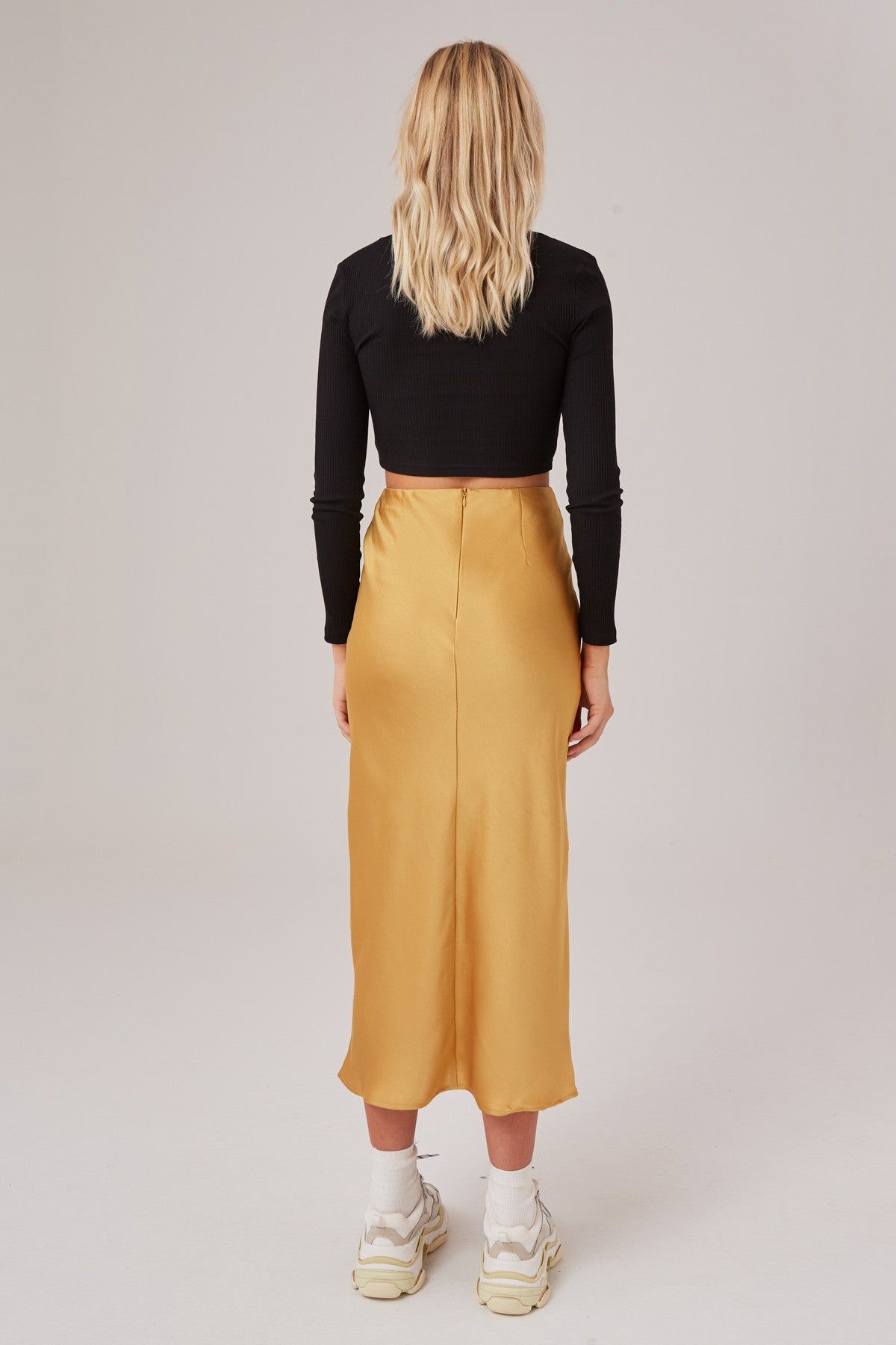 POPULATION SKIRT golden yellow sold by The Fifth Label product image thumbnail 5