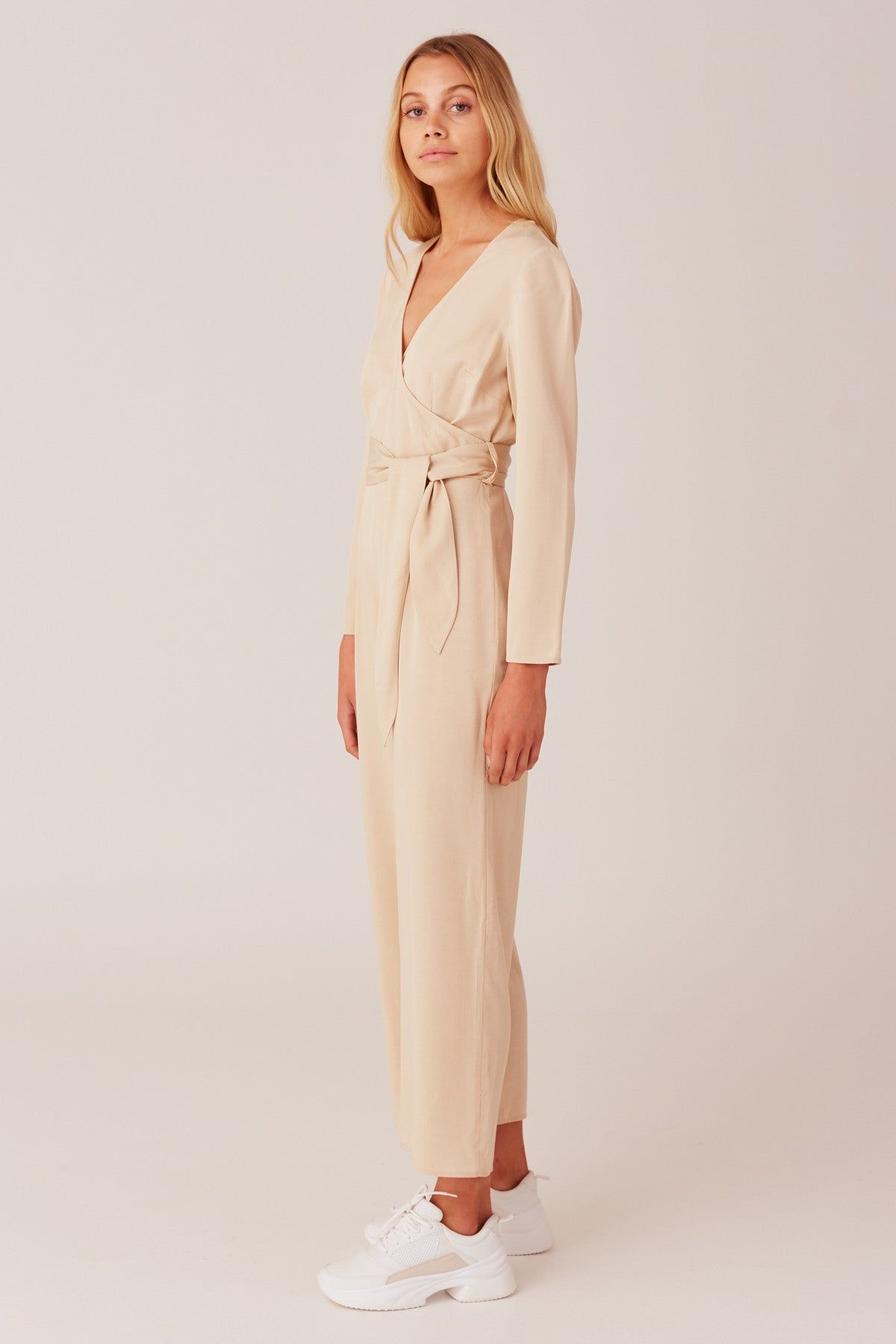 PASTIME JUMPSUIT sand sold by The Fifth Label product image thumbnail 2