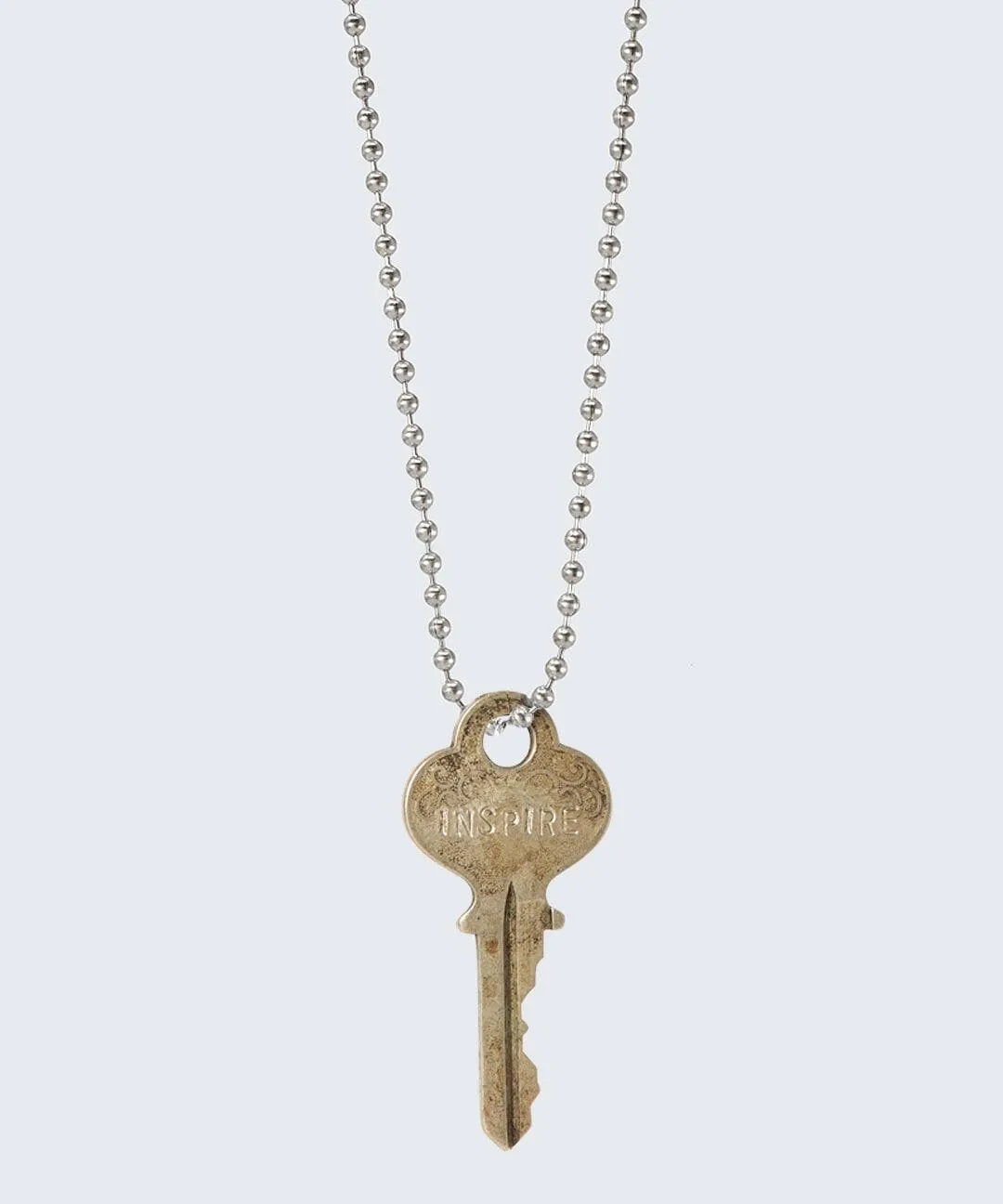 Vintage Classic Ball Chain Key Necklace sold by The Giving Keys