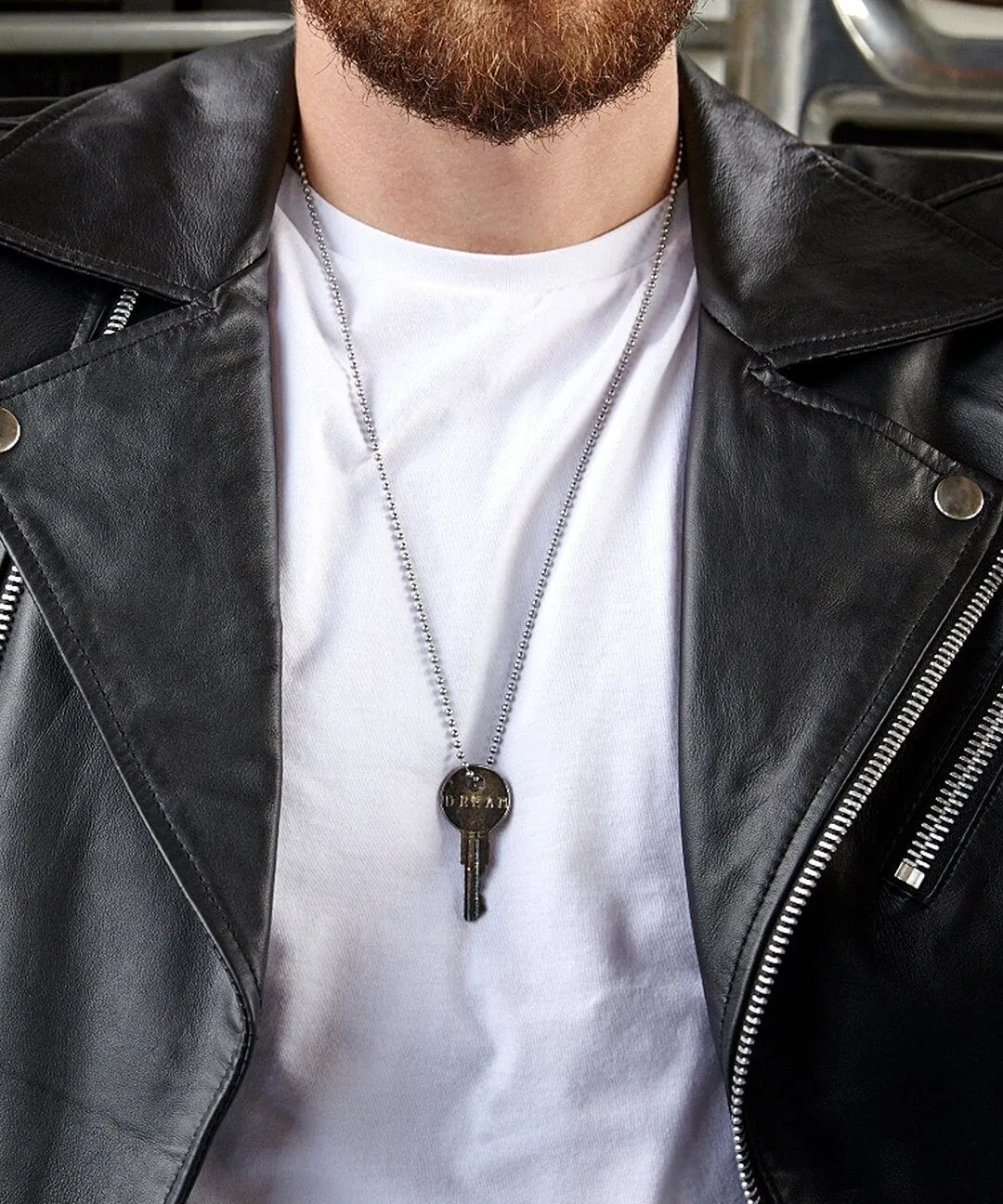 Vintage Classic Ball Chain Key Necklace sold by The Giving Keys product image thumbnail 4