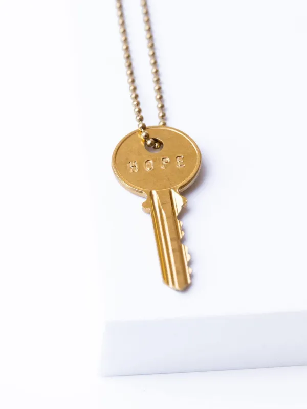 Classic Key Ball Chain Necklace sold by The Giving Keys