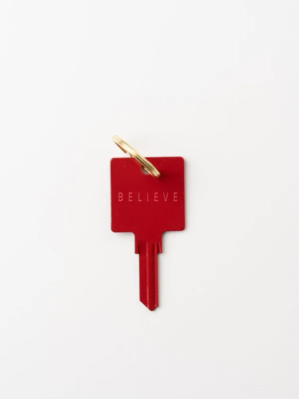 Color Original Gold Key Ring Keychain sold by The Giving Keys