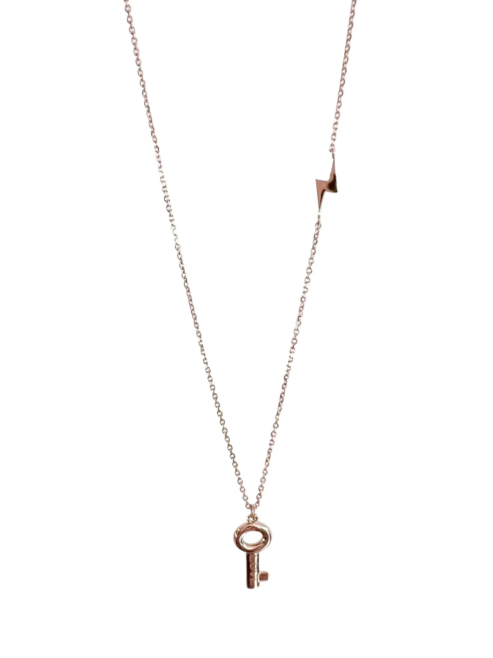 14k Gold Mini Key Necklace sold by The Giving Keys product image thumbnail 3
