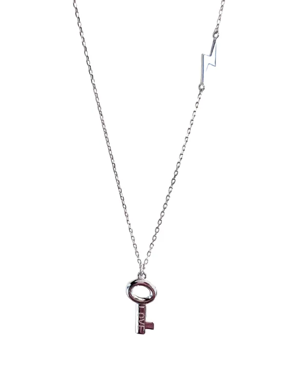 14k Gold Mini Key Necklace sold by The Giving Keys