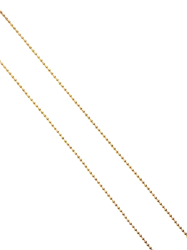 14k Gold Petite Baller Chain sold by The Giving Keys