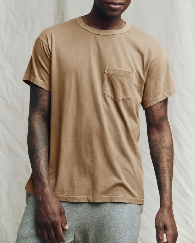 The Men's Pocket Tee. -- Fawn sold by THE GREAT.