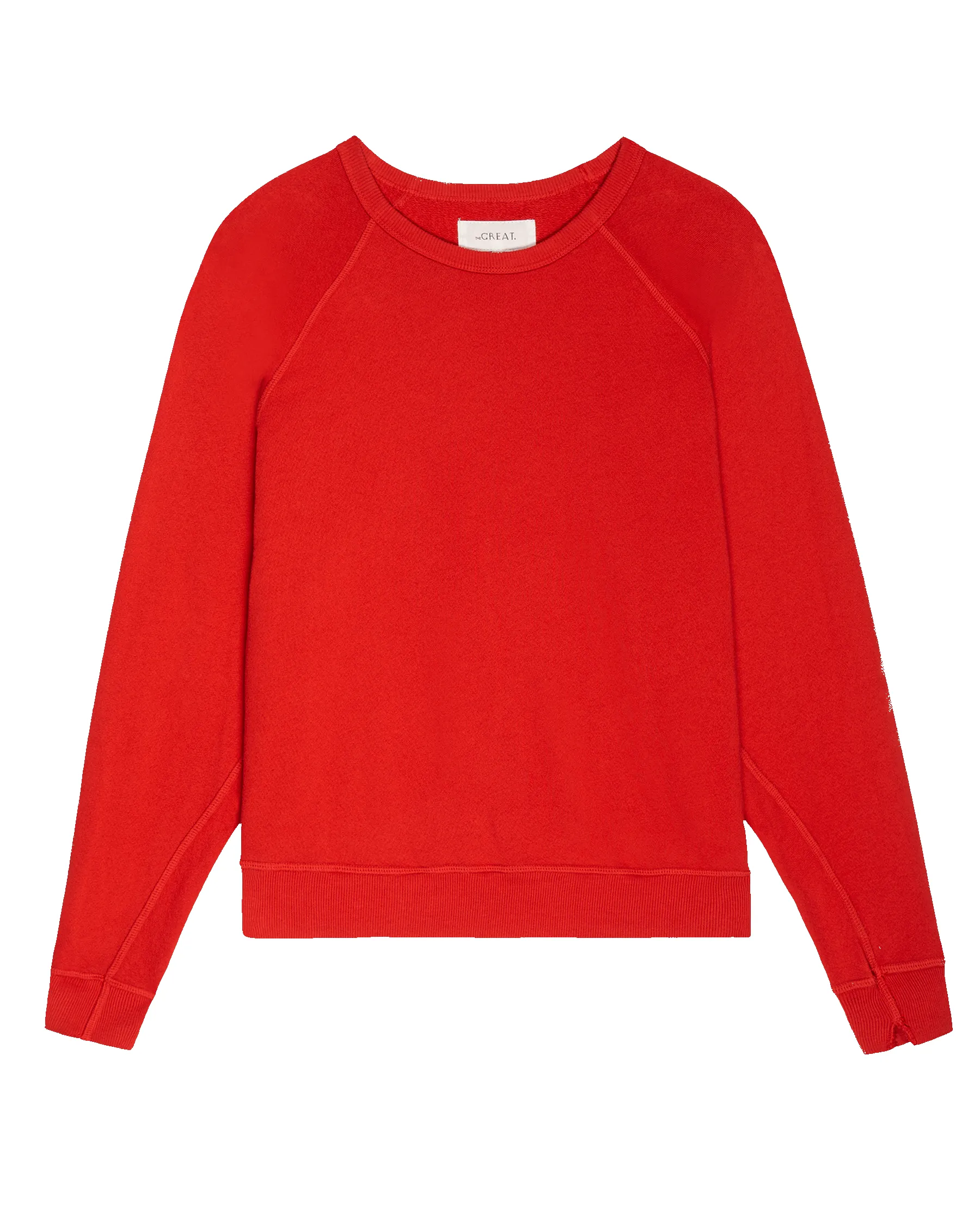 The College Sweatshirt. Solid -- Campfire sold by THE GREAT. product image thumbnail 5