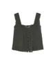 The Eyelet Tank. -- Black sold by THE GREAT.